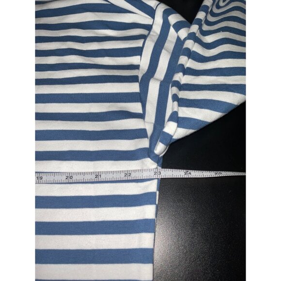 LOVESOFT Sweatshirt Striped in Blue/White/Green size Small - Picture 8 of 12